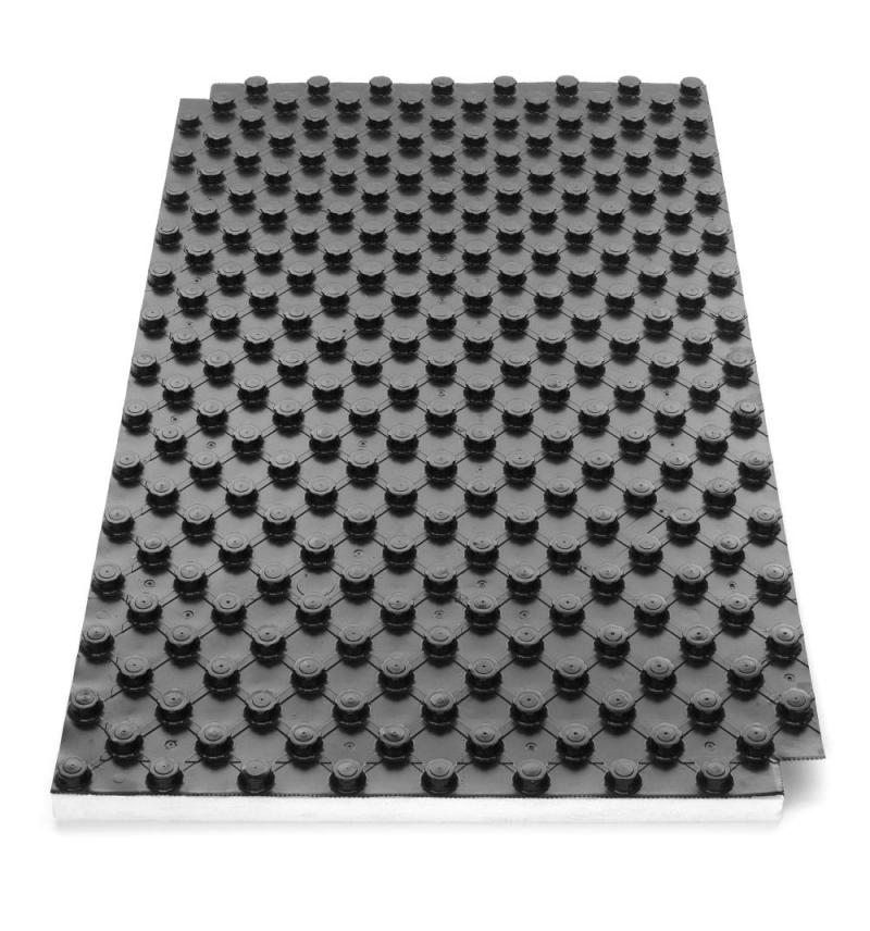 Placa cu nuturi pentru incalzire in pardoseala 1200x600 (2+1cm) 1mp