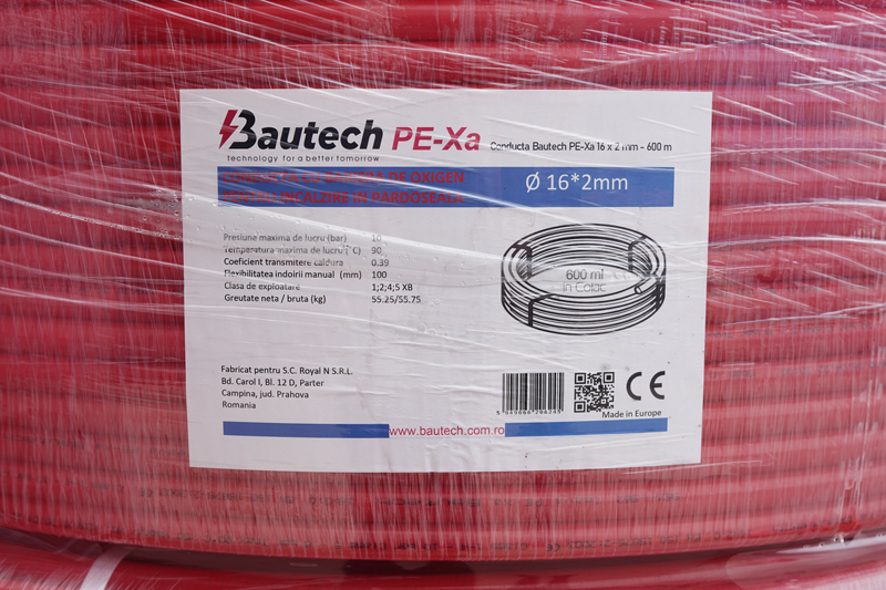 Conducta Bautech PE-Xa 16mm x 2 mm - 500ml - imagine 2